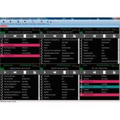 Monacor BMS-ZONE4 Komputer Shuttle z oprogramowaniem ROSI BMS, 4 kanały, 2600 utworów